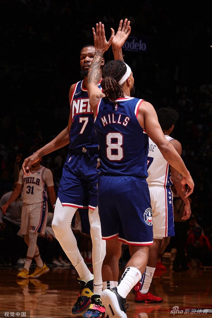 [NBA]76人105-114篮网 杜兰特豪取34+11+8（篮网逆转76人取首胜 杜兰特三双）