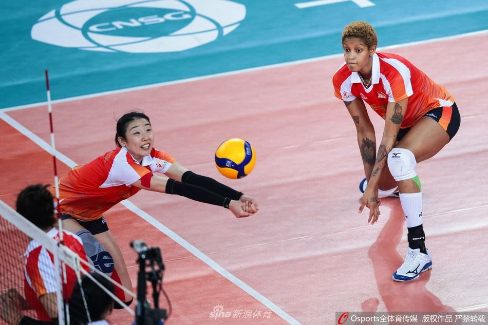 [女排超级联赛]天津渤海银行3：0胜深圳中塞女排