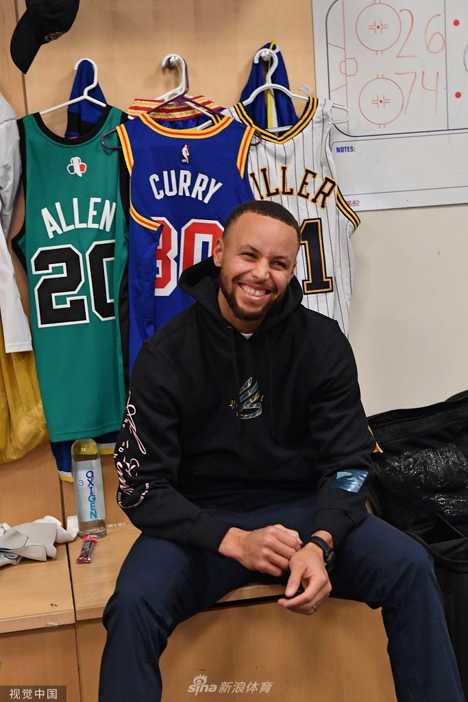 NBA历史三分球TOP3球衣同框 库里书写历史