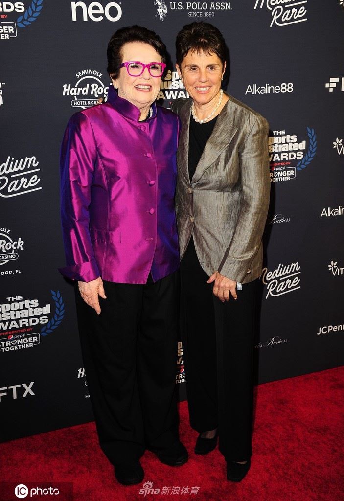 网球名宿比利-简-金出席（比利·简·金国家网球中心）