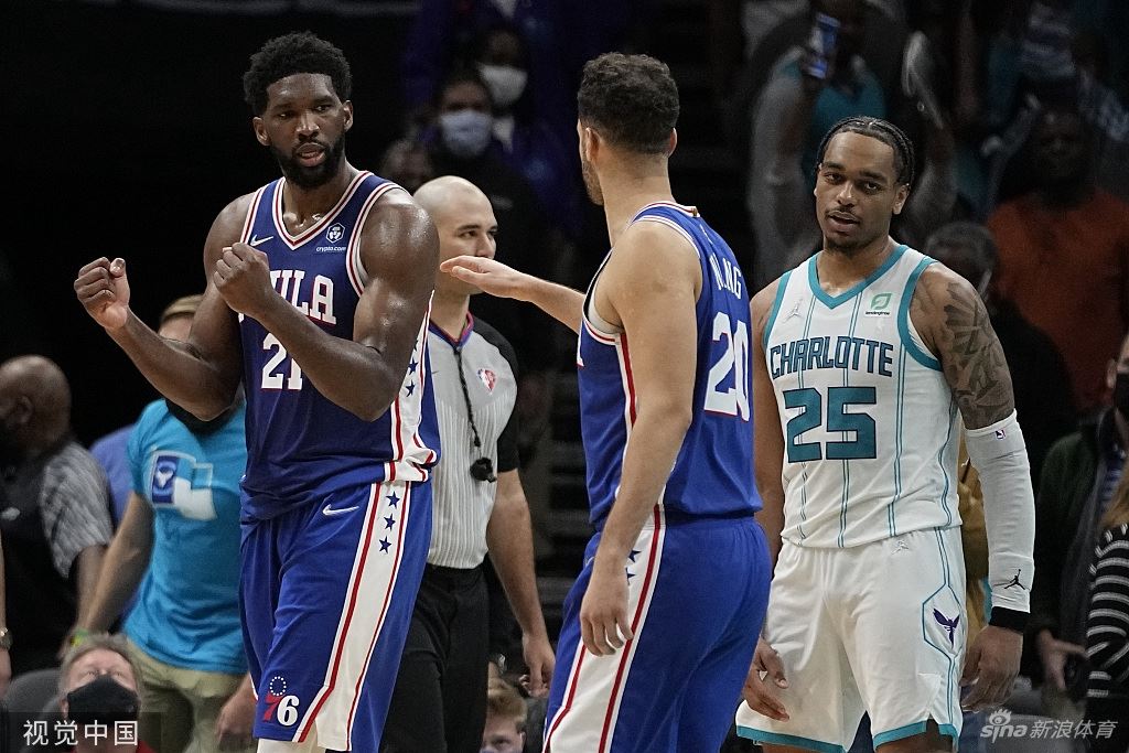 [NBA常规赛]76人127-124黄蜂（76人黄蜂集锦）