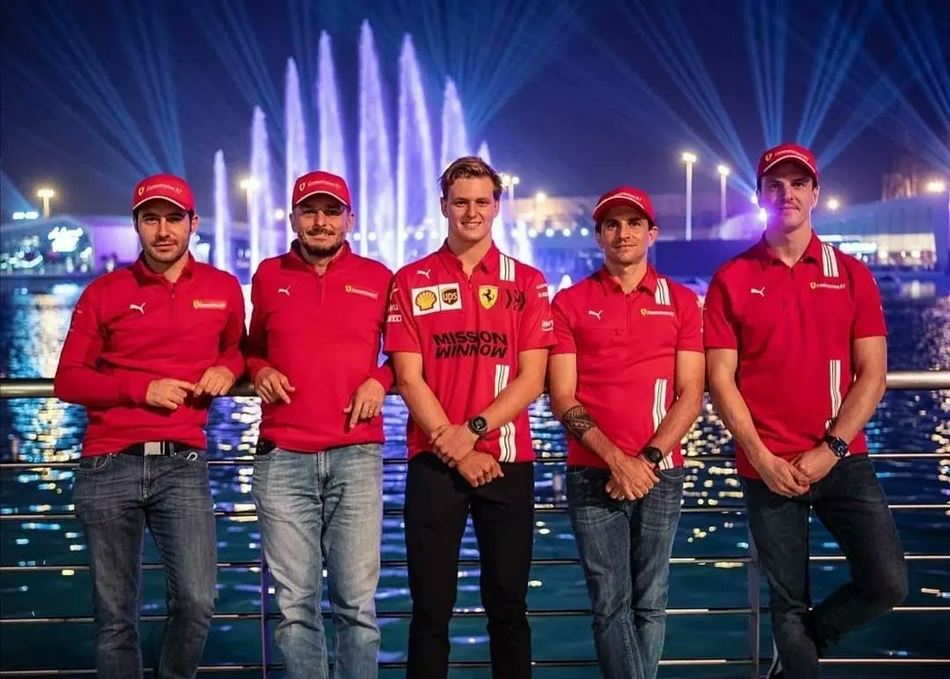 图集-米克舒马赫出席法拉利赛车节（米克舒马赫,签约法拉利车队）