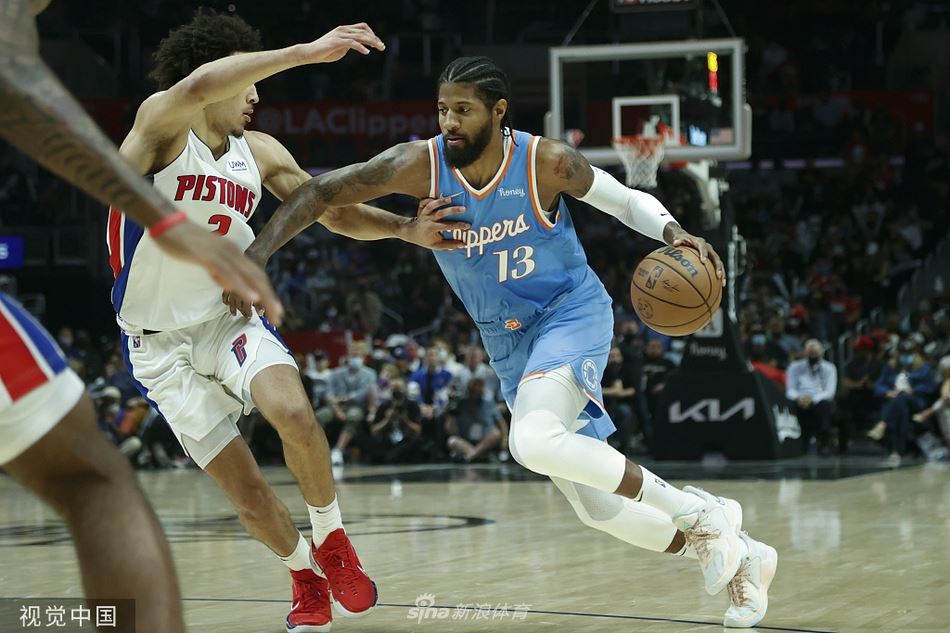 [NBA常规赛]活塞96-107快船（快船活塞回放）