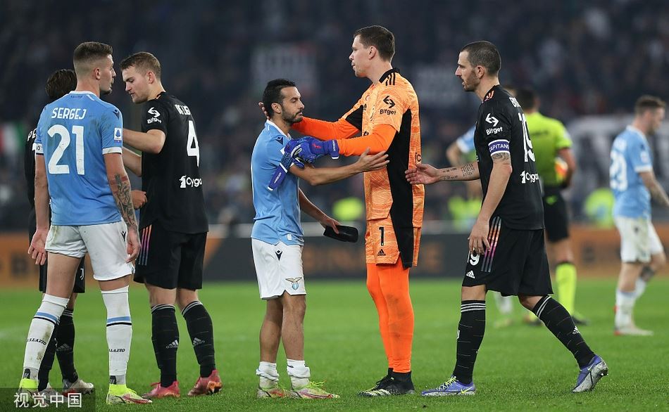 [意甲]拉齐奥0-2尤文 博努奇两球（尤文v拉齐奥）