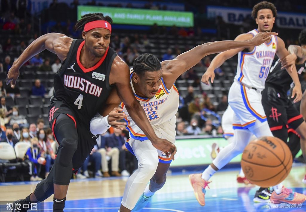 [NBA]火箭负雷霆吃到13连败（2021.2.2火箭对雷霆）