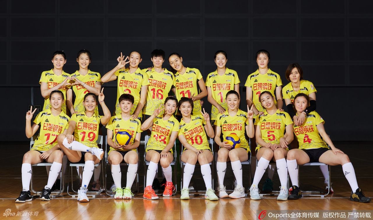 山东女排拍摄排超联赛官方写真（山东女排照片）