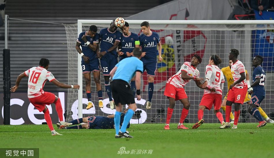[欧冠]莱比锡2-2巴黎 维纳尔杜姆两球（莱比锡2:1巴黎）