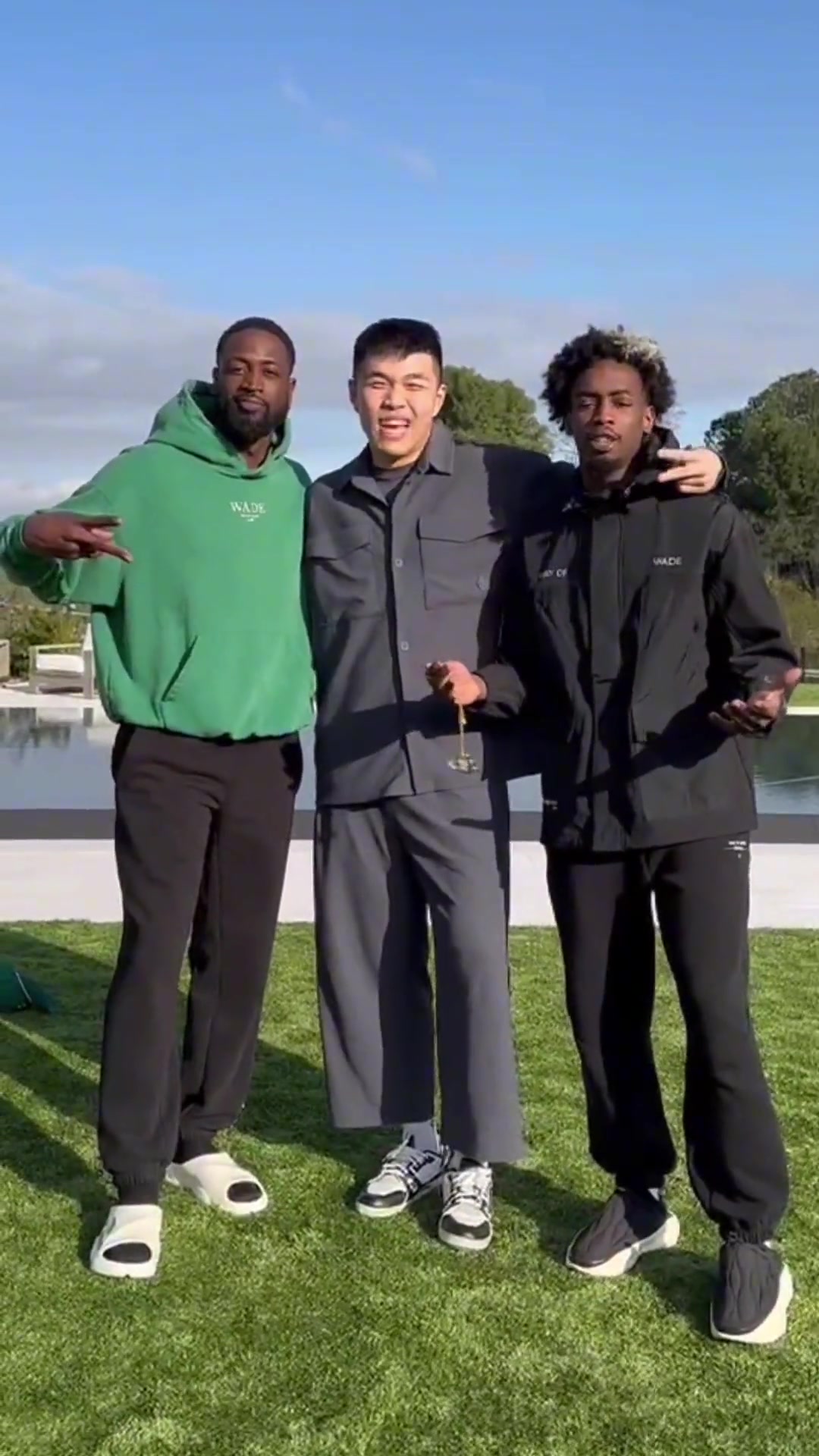 去韦德家吃饭什么体验？CUBA清华男篮丁旭辰晒去韦德家作客