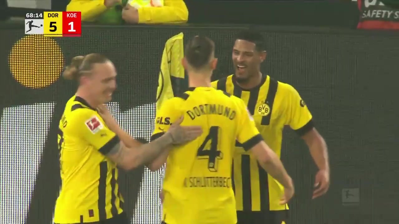 【集锦】德甲-罗伊斯双响马伦两传一射 多特6-1科隆升至榜首（德甲-罗伊斯伤退穆科科破门 多特2-0赫）