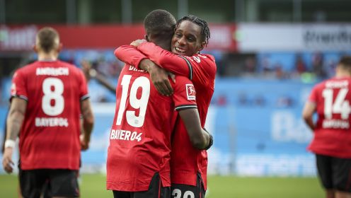 德甲-弗林蓬双响&哈维阿隆索执教首秀 勒沃库森4-0沙尔克04（fm弗林蓬）