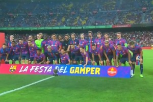 甘伯杯-莱万1射2传佩德里双响+助攻 巴萨6-0大胜普马斯夺冠（甘伯杯巴萨输过吗）