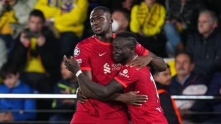 欧冠-利物浦3-2双杀黄潜总比分5-2进决赛 马内法比尼奥迪亚斯破门（利物浦欧冠视频）