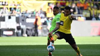 德甲-17岁小将罗特首秀破门哈兰德2射1传 多特6-1狼堡两连胜（罗德·哈特）