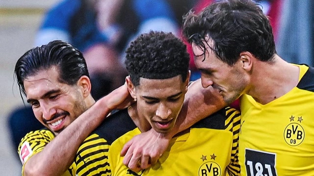 德甲-胡梅尔斯天外飞仙贝林厄姆1v3一条龙 多特3-1比勒菲尔德