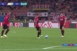 意甲-特奥传射迪亚斯破门佩莱格里首秀 AC米兰主场2-0威尼斯（ac米兰vs威尼斯）