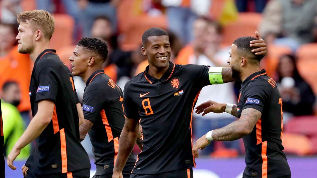 欧洲杯-维纳尔杜姆双响德佩传射 荷兰3-0北马其顿三连胜头名出线