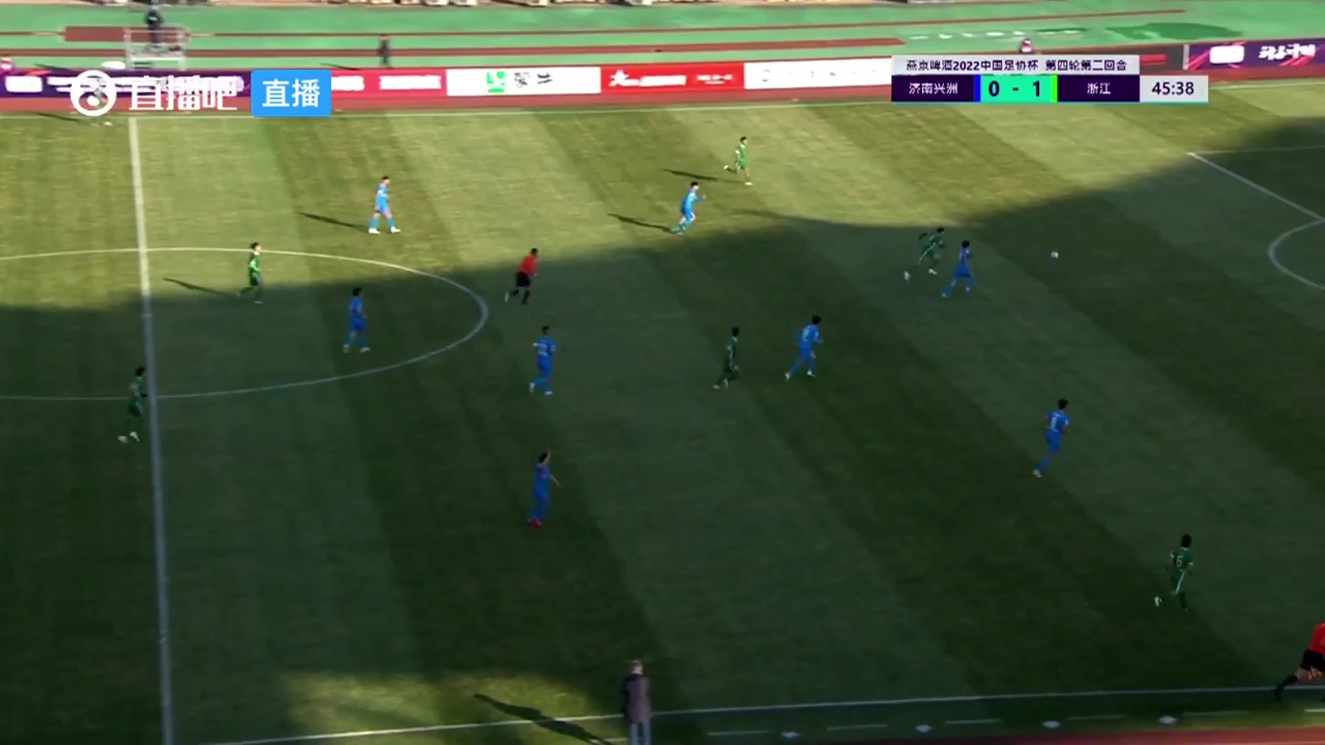 浙江2-0领先！高迪门前推射破门梅开二度（浙江队高迪）