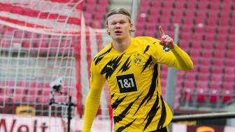 德甲-哈兰德绝平+双响贝林厄姆送点 多特客场2-2科隆（多特球星哈兰德）