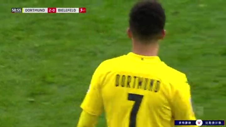 德甲-桑乔传射哈兰德献助攻 多特3-0比勒菲尔德联赛两连胜（哈兰德对比桑乔）