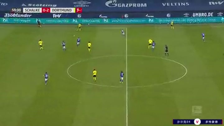 德甲-哈兰德双响桑乔传射格雷罗建功 多特4-0客胜沙尔克（多特球星哈兰德）