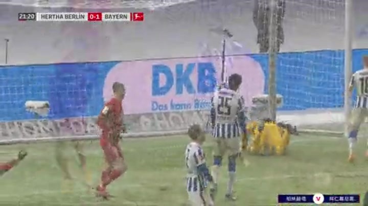 德甲-科曼制胜球莱万失点 拜仁1-0柏林赫塔豪取五连胜（拜仁科曼续约）