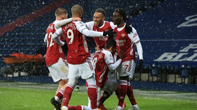 英超-蒂尔尼传射拉卡泽特双响 阿森纳客场4-0大胜西布朗三连胜(英超-拉卡泽特双响马丁内利破门 阿森纳3)