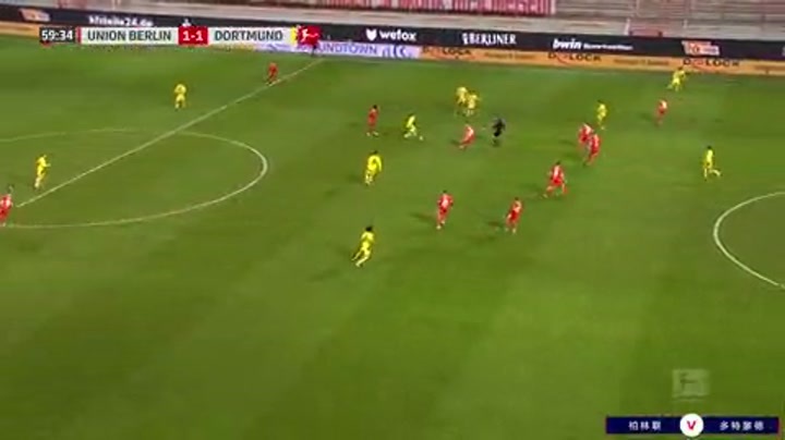 德甲-穆科科破门+中柱 多特1-2柏林联合近5轮3败（多特小将穆科科会长到多高）