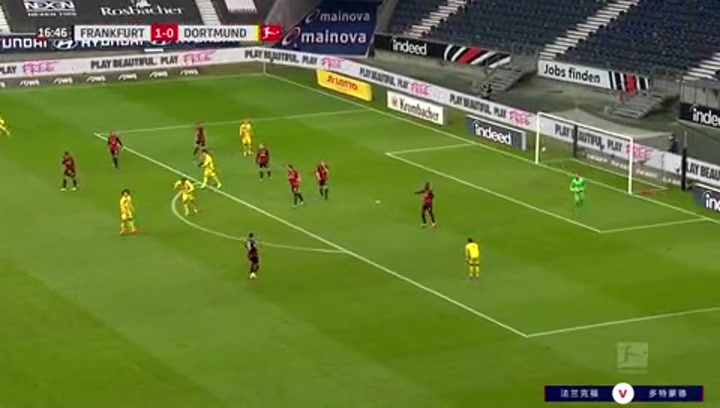 德甲-镰田大地破门雷纳扳平 多特1-1法兰克福联赛两轮不胜