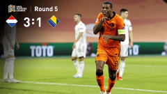 欧国联-维纳尔杜姆双响德波尔取首胜 荷兰3-1波黑（维纳尔杜姆 荷兰队）