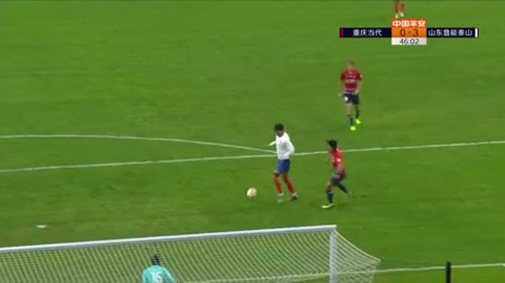 排位赛-三外援分别破门 重庆连追四球4-3逆转鲁能（重庆fc外援）