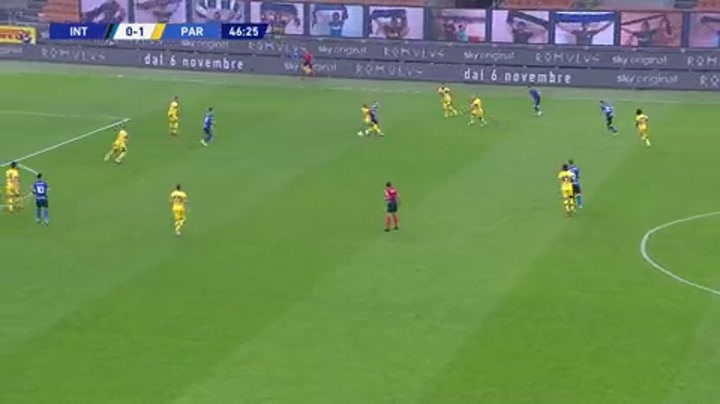 意甲-佩里西奇补时绝平B罗破门 国米2-2战平帕尔马（国际米兰佩里西奇）