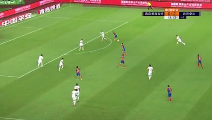 中超-埃弗拉造3球胡靖航双响 卓尔3-0双杀黄海赛季首度连胜