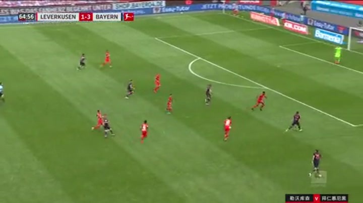 德甲-莱万刷新进球纪录&穆勒助攻双响 拜仁4-2逆转药厂（莱万打破德甲进球纪录）