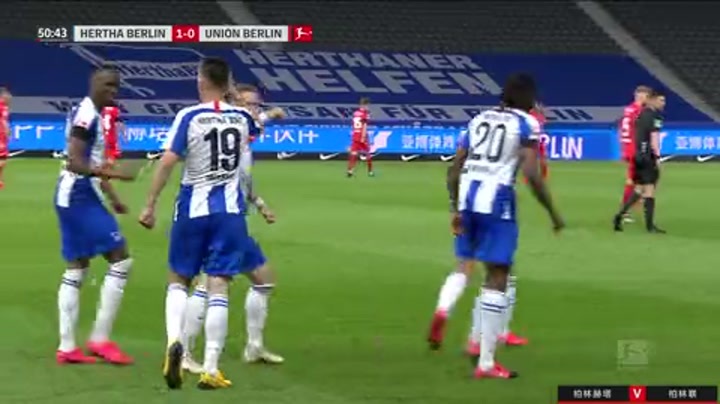 德甲-下半场连入4球 柏林赫塔4-0柏林联合（德甲柏林赫塔对柏林联合）