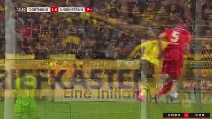德甲-哈兰德出场76分钟双响+造点桑乔传射 多特5-0柏林联合（哈兰德对比桑乔）