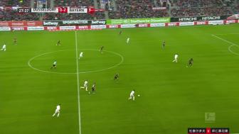 德甲-格纳布里破门库蒂尼奥建功 拜仁4-0大胜杜塞尔多夫（拜仁22号球员 格纳布里）