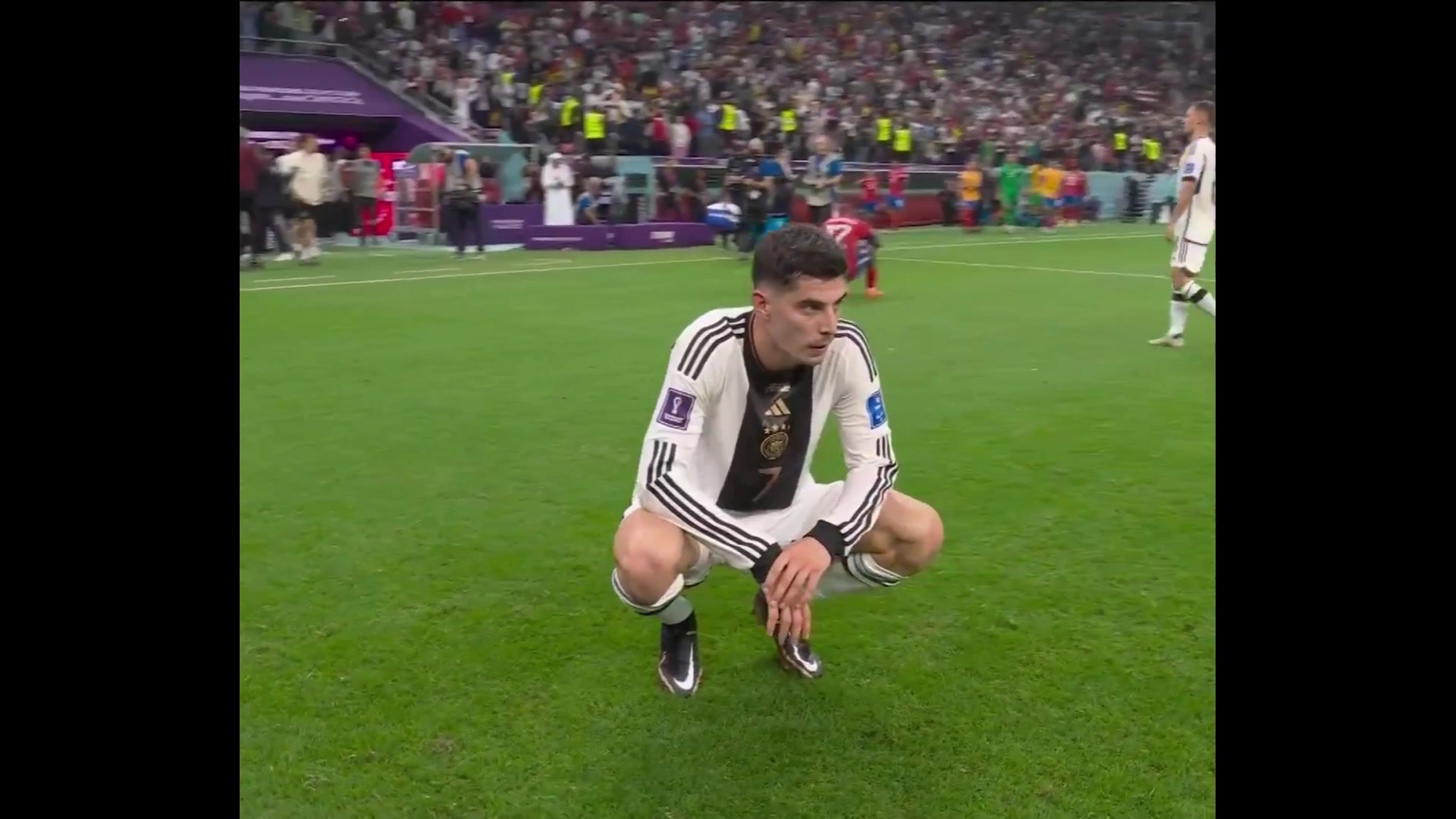 德国遗憾无缘晋级！哈弗茨萨内不甘心！（哈弗茨 德国队）