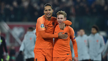 欧预赛-博古伊斯中框 荷兰0-0客平北爱尔兰提前出线