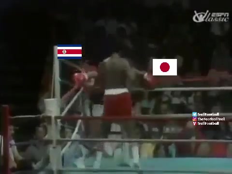 网友用拳王阿里名场面恶搞:日本vs哥斯达黎加过程