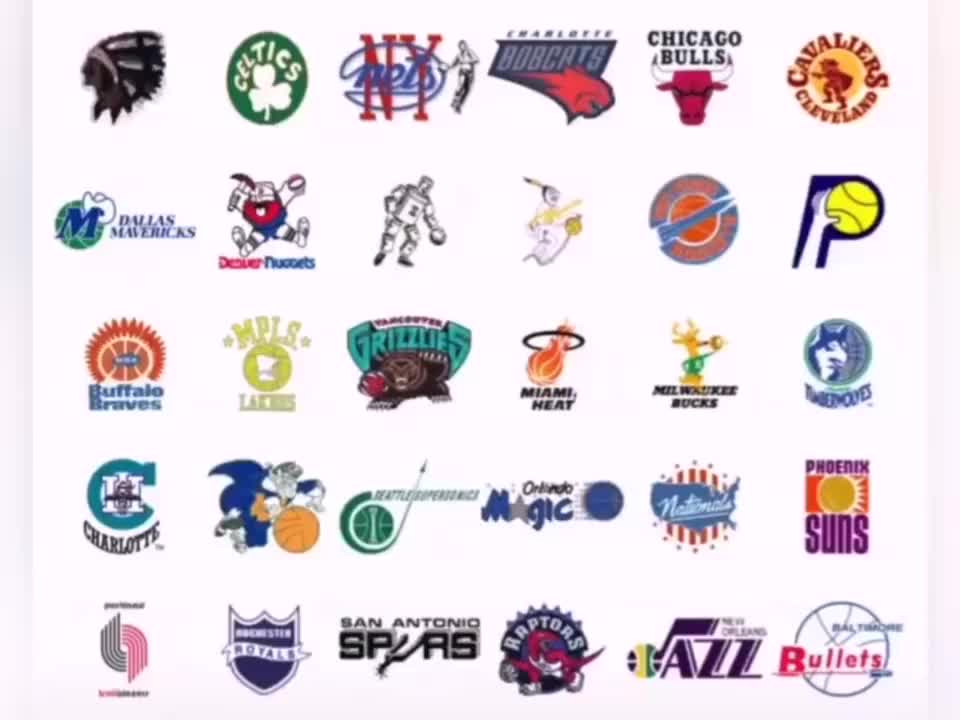 只有一支球队的队标从来没变过！NBA各队队标的变迁