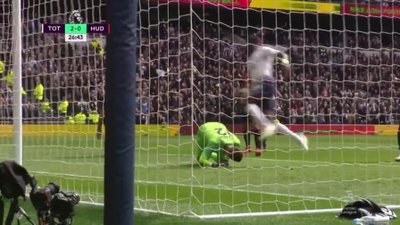 英超-卢卡斯戴帽万亚马破门 热刺主场4-0哈镇升至第三（热刺vs卢）