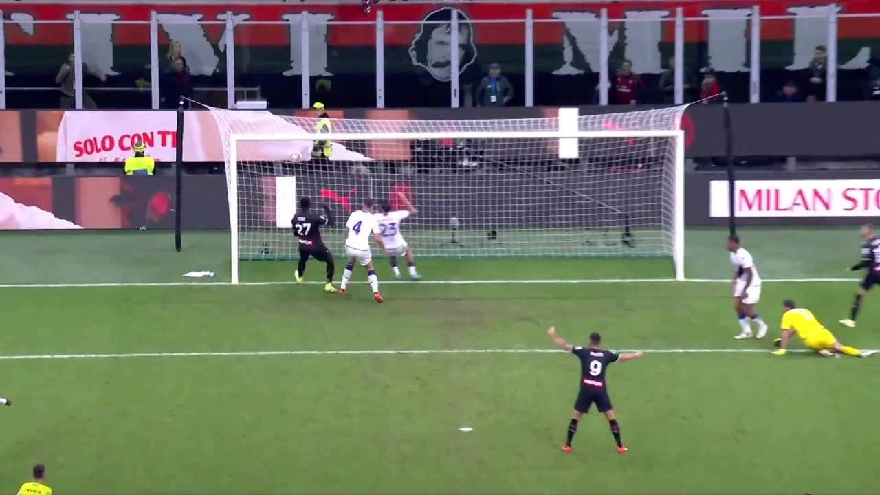 【集锦】意甲-莱奥闪击破门对手送乌龙绝杀 米兰2-1佛罗伦萨（莱奥转会米兰）
