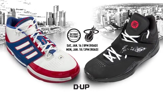 （活塞最新阵容名单）以鞋识人！活塞发布新赛季赛程宣传片