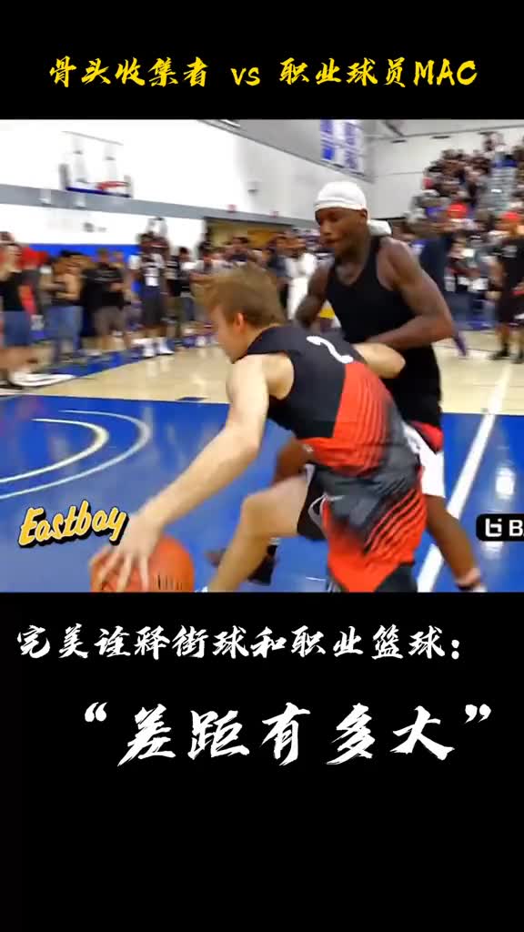 “强如阿尔斯通的街球手，也只能在NBA混半个主力。