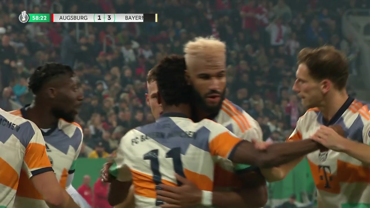 舒波莫廷门前推射梅开二度 拜仁3-1领先奥格斯堡（舒波莫廷转会拜仁）