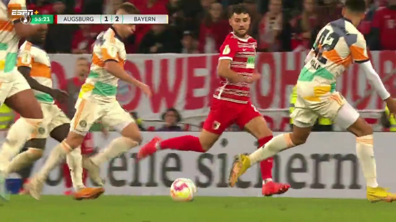 舒波莫廷送助攻 基米希跟进推射反超比分（舒波莫廷集锦）