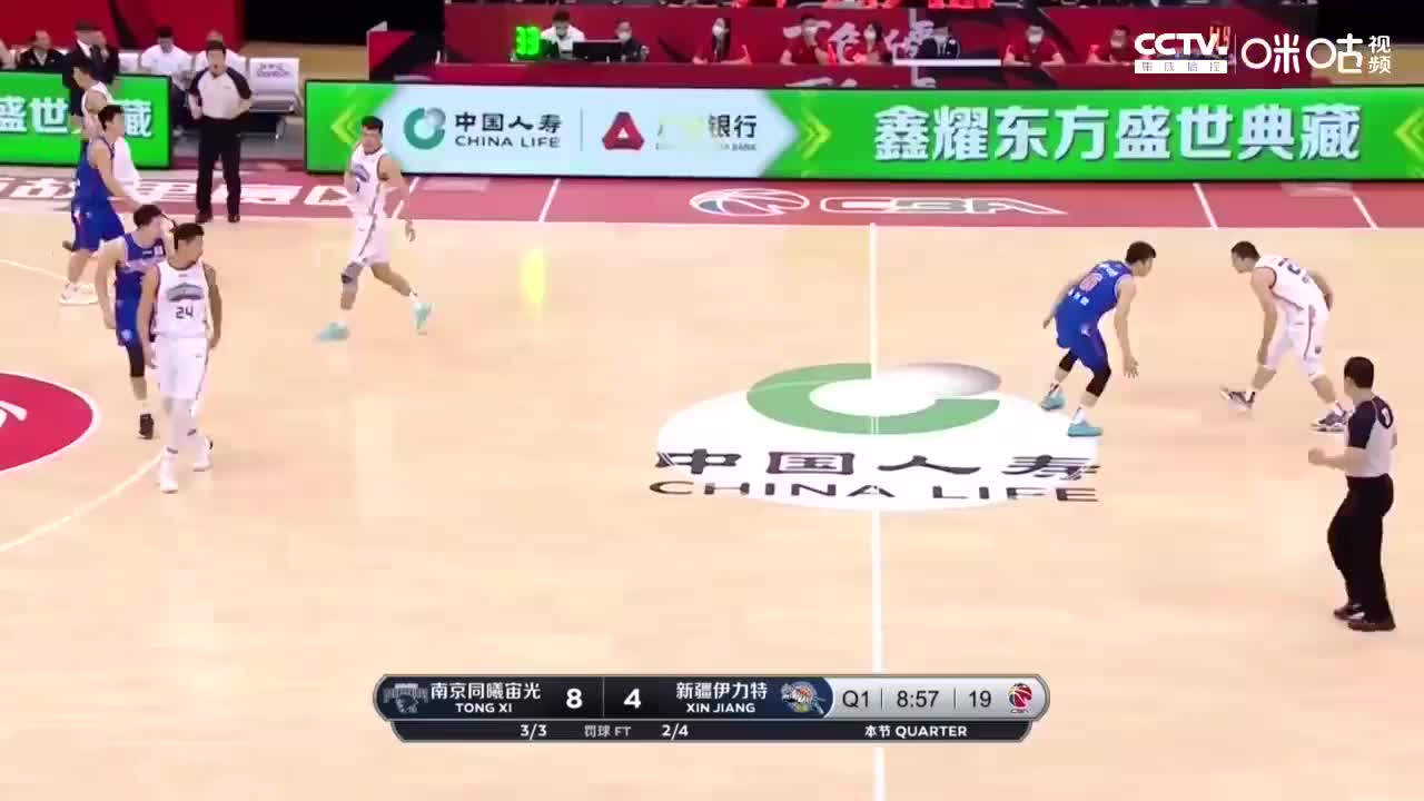 面对老东家拼尽全力！西热力江vs新疆砍下22分7板14助集锦