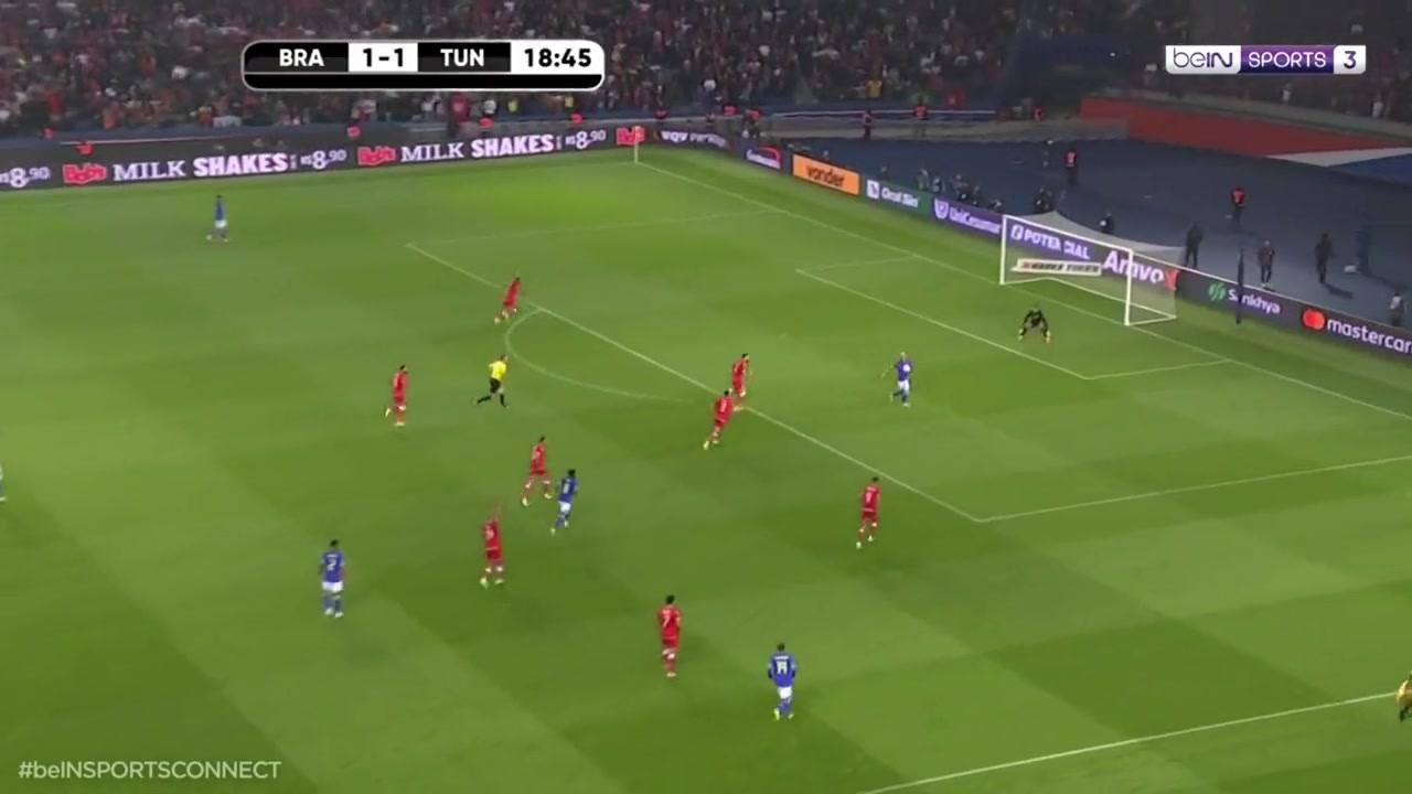 理查利森反越位成功破门！巴西2-1再次领先突尼斯！（理查利森巴西国家队）