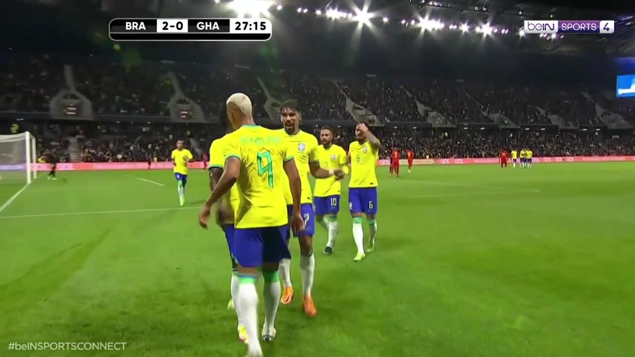 内马尔送助攻 理查利森不停球推射再下一城(理查利森皇马)