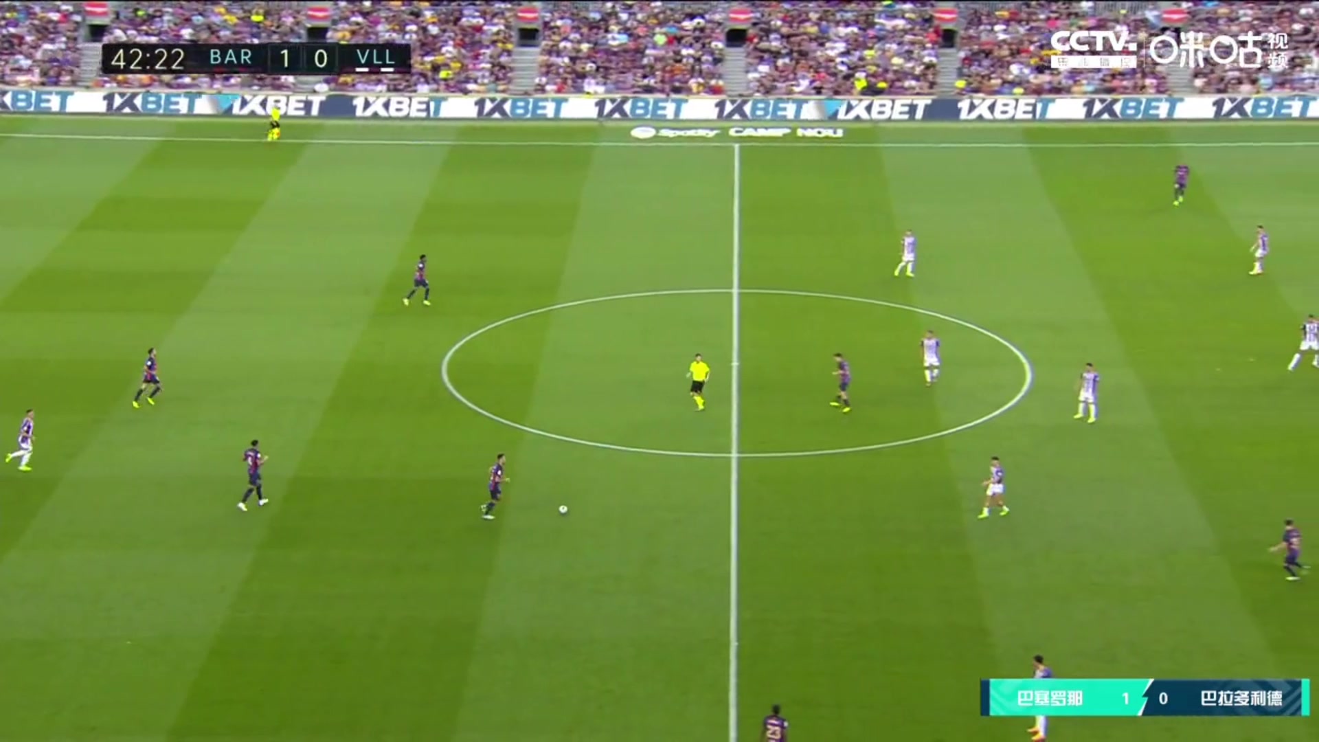 巴萨再下一城！登贝莱横传中路 佩德里跟进推射破门（登贝莱 巴萨队长）